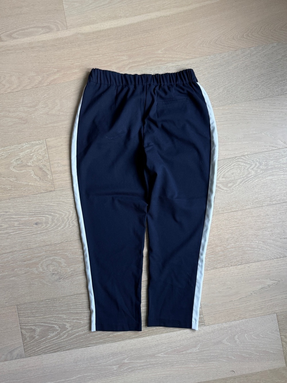 Zara Basic Navy Blue with White Side Stripe L - Picture 2 of 5